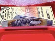 Case Classic Knife  6488 1991 Large Congress Green Bone