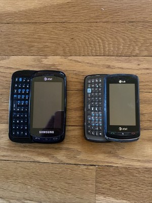 Vintage Slider Phone Bundle! LG Xenon GR500 & Samsung Impression SGH-A877
