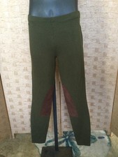 Polo Ralph Lauren Womens Breeches Riding Pants M Olive Brown Equestrian Jodhpurs