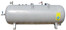 Chicago Pneumatic 120 Gallon Air Compressor Tank Receiver w/ Gauge Safety Valve