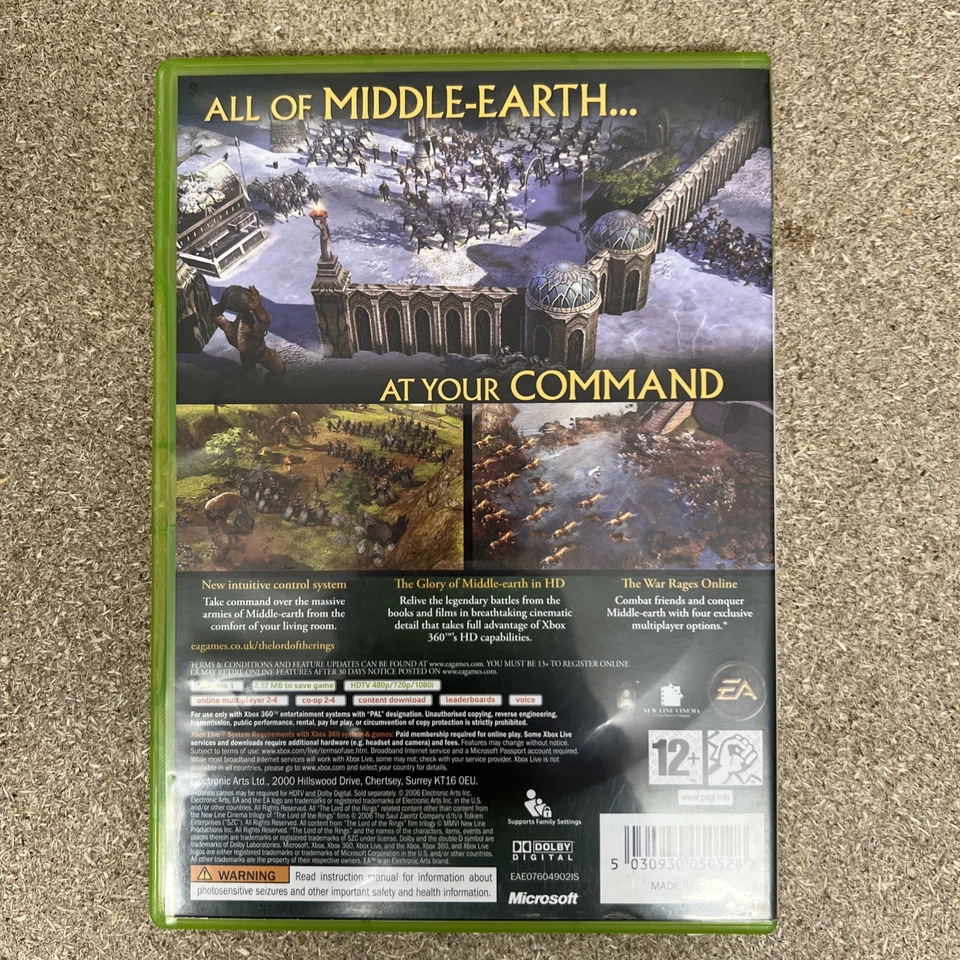 The Lord of the Rings™, The Battle for Middle-earth™ II (X360) [Complete] - Image 3 of 4