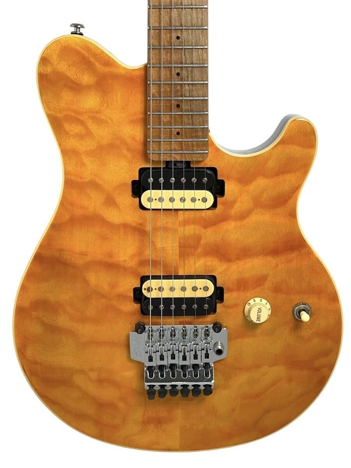 Sterlina di MUSIC MAN◆AXIS AX40/Axis/Passive/Trasparent Gold/TGO/With - Immagine 3 di 4