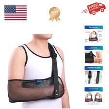 Mesh Medical Shoulder Immobilizer for Shoulder Injury Torn Rotator Cuff, Brea...