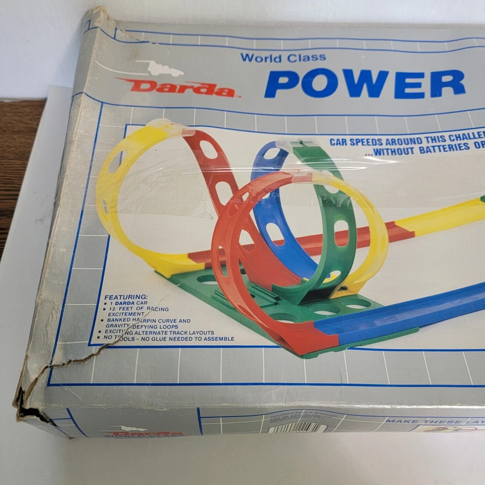 In Box Darda World Class Power Loops Track - 11147 1 car  - Image 4 of 4