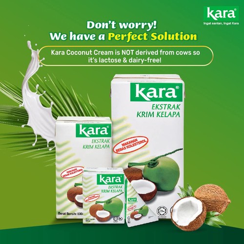 Kara Crema di Cocco Estratto Ricco Latte Cremoso Cottura Cottura Dolci (65ml x 3) - Foto 5 di 14