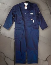 New Rasco FR Flame Resistant Coveralls Mens Size 58 Navy See Measurements
