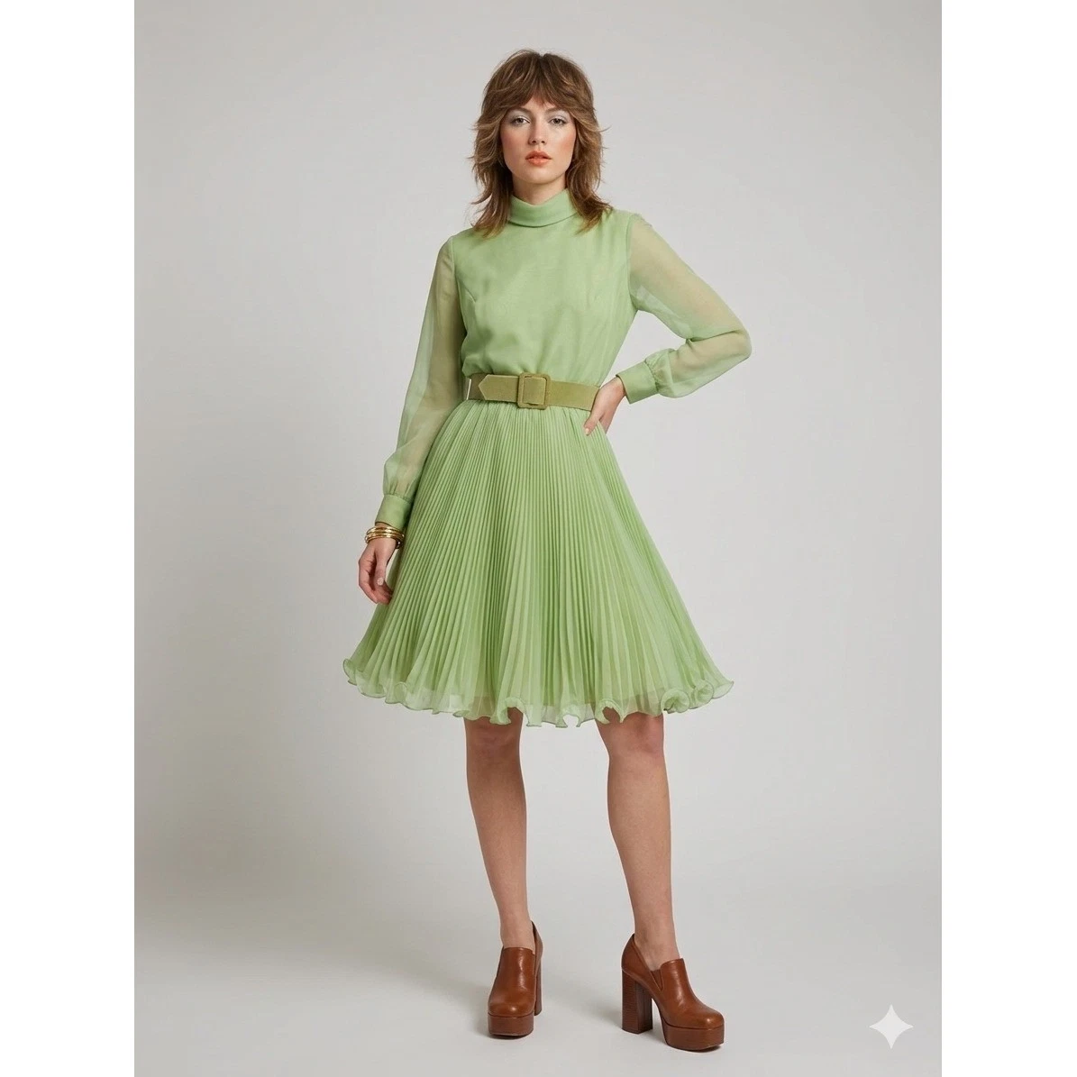 reversible wrap dress Brooklyn Merino Wool Reversible Dress