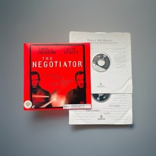 The Negotiator Samuel L Jackson, Kevin Spacey, 1998 Thriller Laserdisc LD, VGC