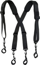 YYST Men Paddded Adjustable Tool Belt Suspender Duty Belt Suspender Tactical Dut