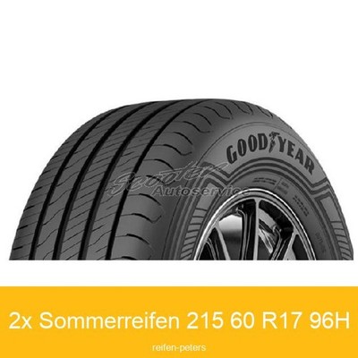 2x Goodyear EfficientGrip 2 SUV 215/60 R17 96H Sommerreifen | 41644