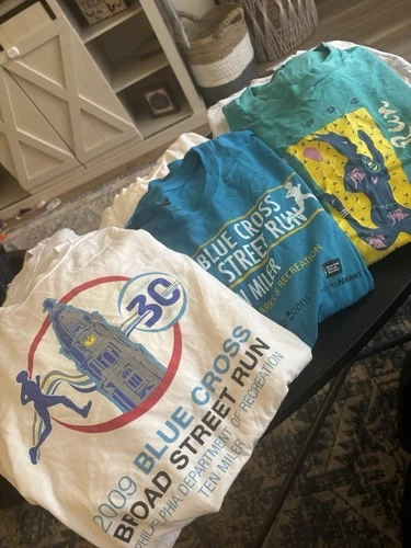 Vintage Marathon Tee Shirts 90’s Early 2000’s Lot 9 Total