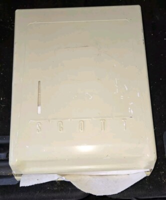 Chrome Metal Painted SCOTT Dispenser Commercial Industrial Folded Paper Towel
