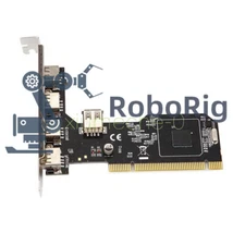 High Speed 480Mbps 5 Port USB 2.0 PCI Hub Card Controller Adaptor Module