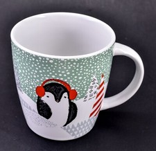 Starbucks Christmas Holiday Collection Penguin 12 Ounce Coffee Mug 2016