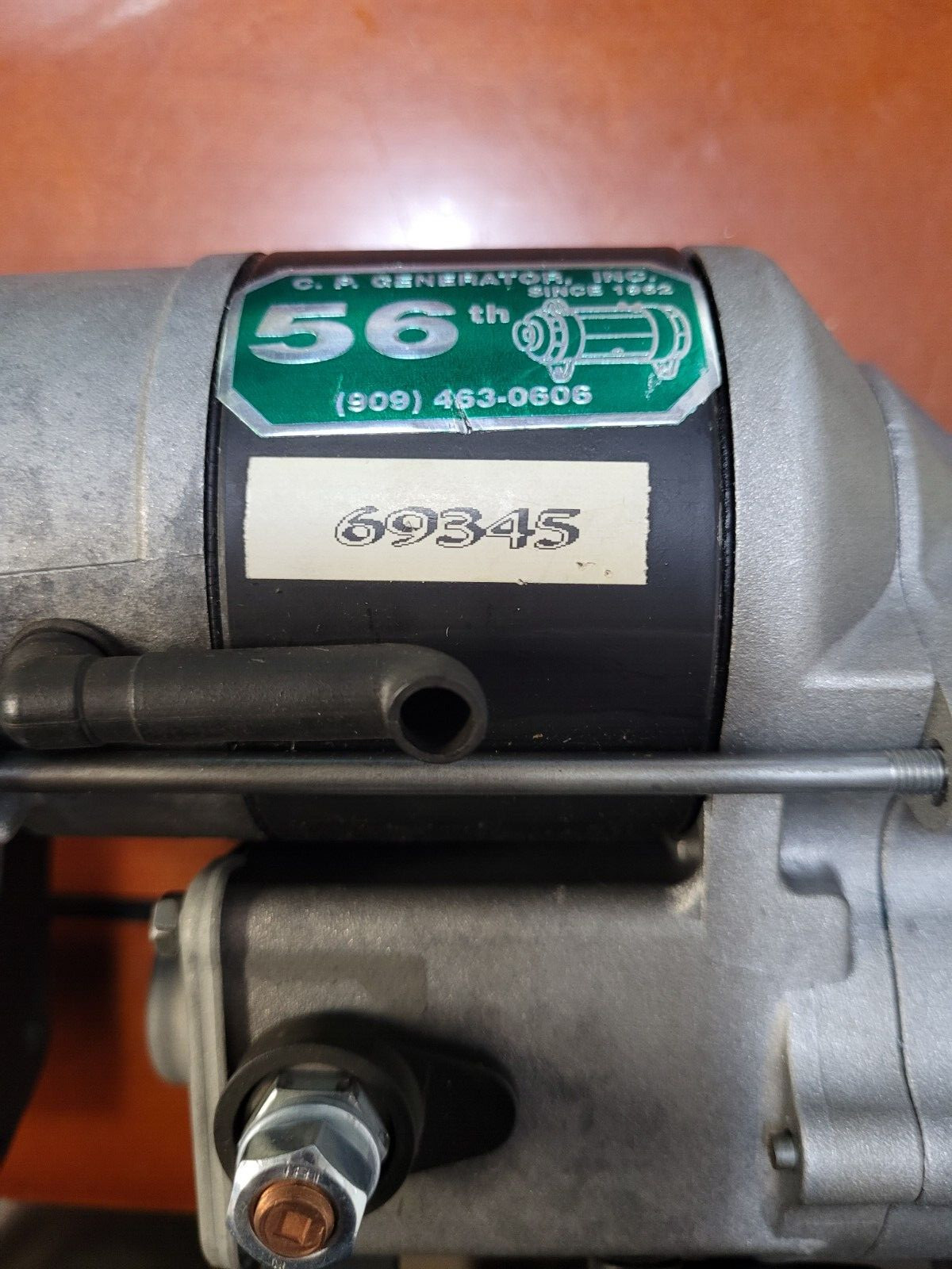 Rebuilt CP Generator Inc. Starter Motor fits Maserati (69345)