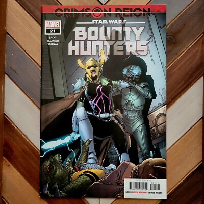 Star Wars: Bounty Hunters #21 (Marvel 2022) NM, Crimson Reign crossover story