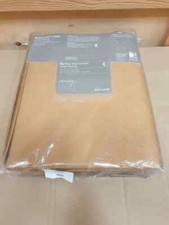 John Lewis 228 x 137cm Faux Silk Pair Blackout Lined Eyelet Curtains,Tiger's Eye