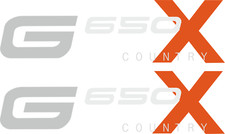Sticker kit compatible with BMW G650X country...