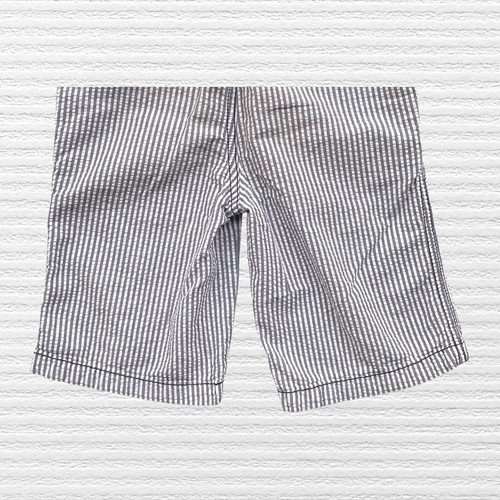 Gymboree Boys Classic Seersucker Bermuda Shorts Blue White Pinstripe Size 5 - Picture 8 of 11