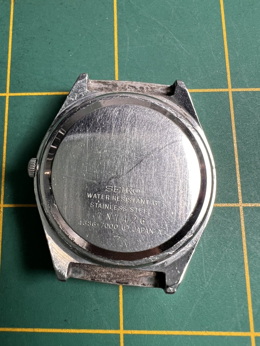 SEIKO セイコー　QUARTZ TYPEⅡ4336-7000 VINTAGE SEIKO QUARTZ TYPE II 4336-7000 FOR PARTS OR REPAIR