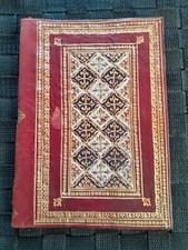 COUVRE LIVRE ANCIEN EN CUIR /