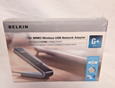 Belkin Wireless G Plus MIMO EXTERNAL USB Network Adapter