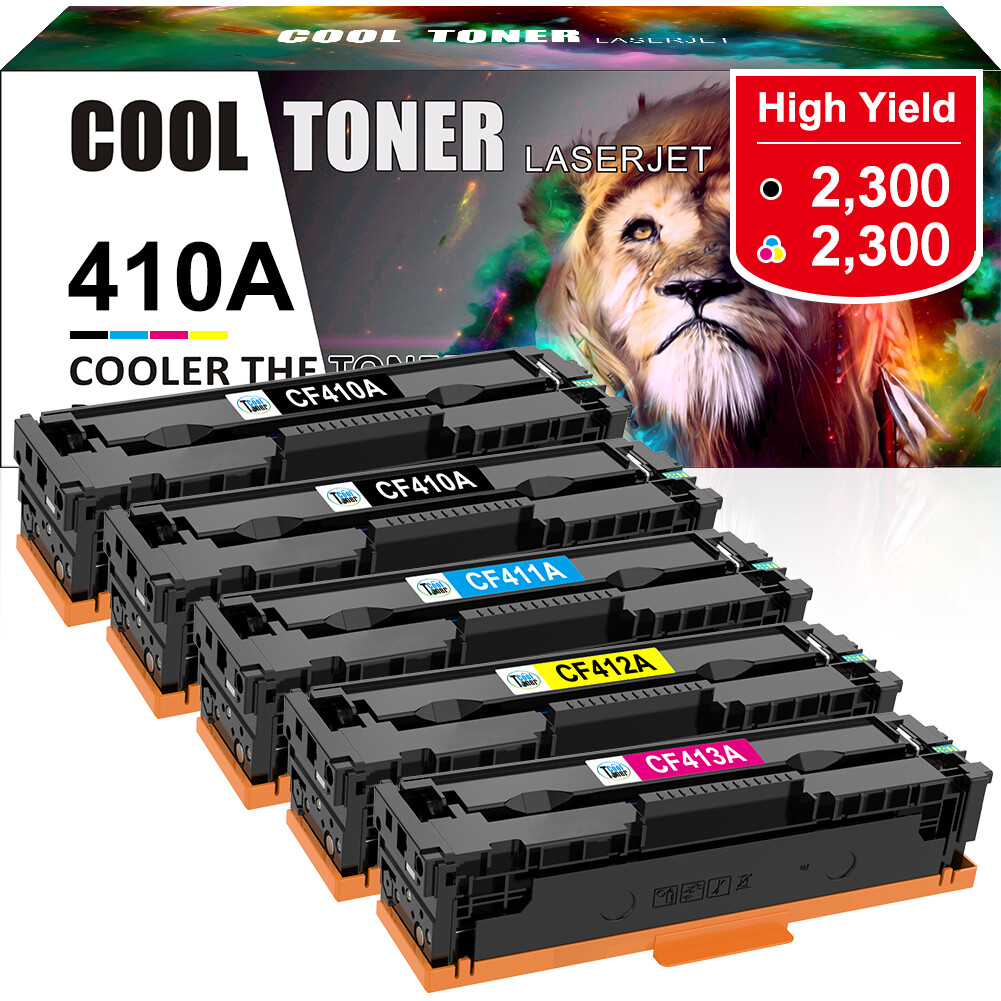 TRUE IAGE Cartucho de tóner copatible de repuesto para HP 410A CF410A