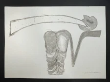 Serigraph by Jesus Gonzalez de Armas. Untitled. 1991. Original signed