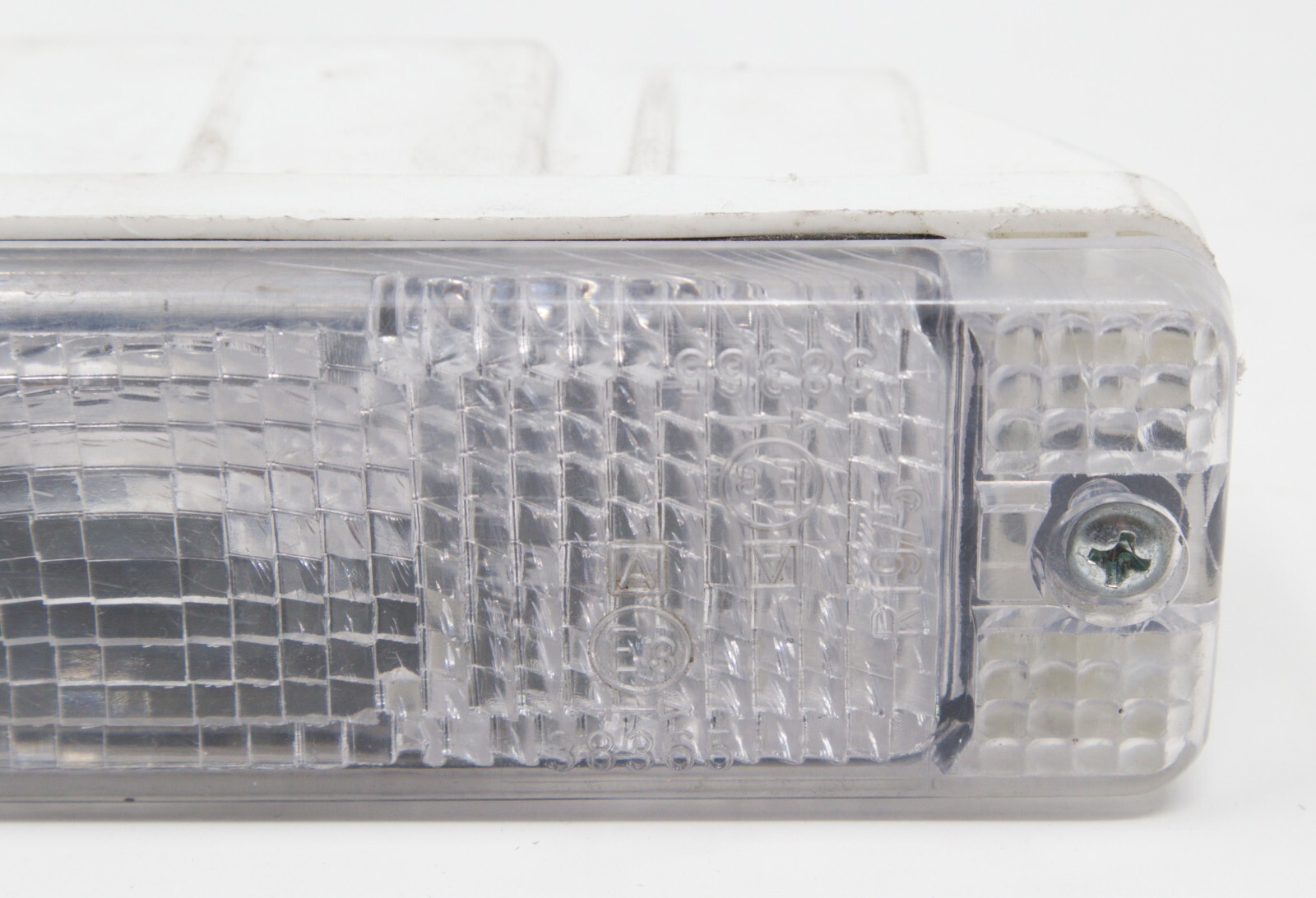 60907700 Ferrari 512 BBi Boxer front side marker bumper light lamp, used OEM