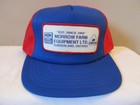 VTG Vintage Ford Morrow Farm Equipment Mesh Trucker Cap Hat