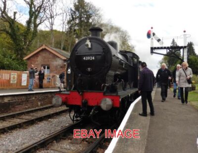 PHOTO  LMS LOCO NO 43924 ARRIVAL FROM BISHOP'S LYDEARD 2017