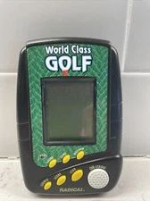 Radica World Class Golf (Model 3730) Handheld Electronic Game - Works Great!!!