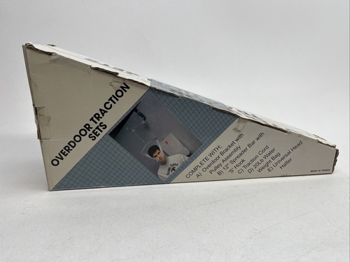 Over Door Traction Set For Cervical Neck Traction - Sealed New In Box 🔥