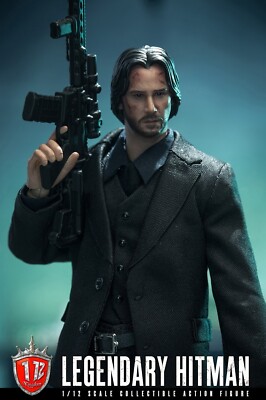 Kingdom KD-9001 John wick 1/12 ジョン ウィック Kingdom 1/12 John Wick KD-9001 Legendary Hitman 6 inch