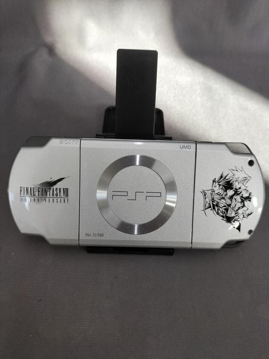 PSP 2000 Crisis Core Final Fantasy 7 Limited FF VII 10th PSP 2000 Crisis Core Final Fantasy 7 Limited FF VII 10th
