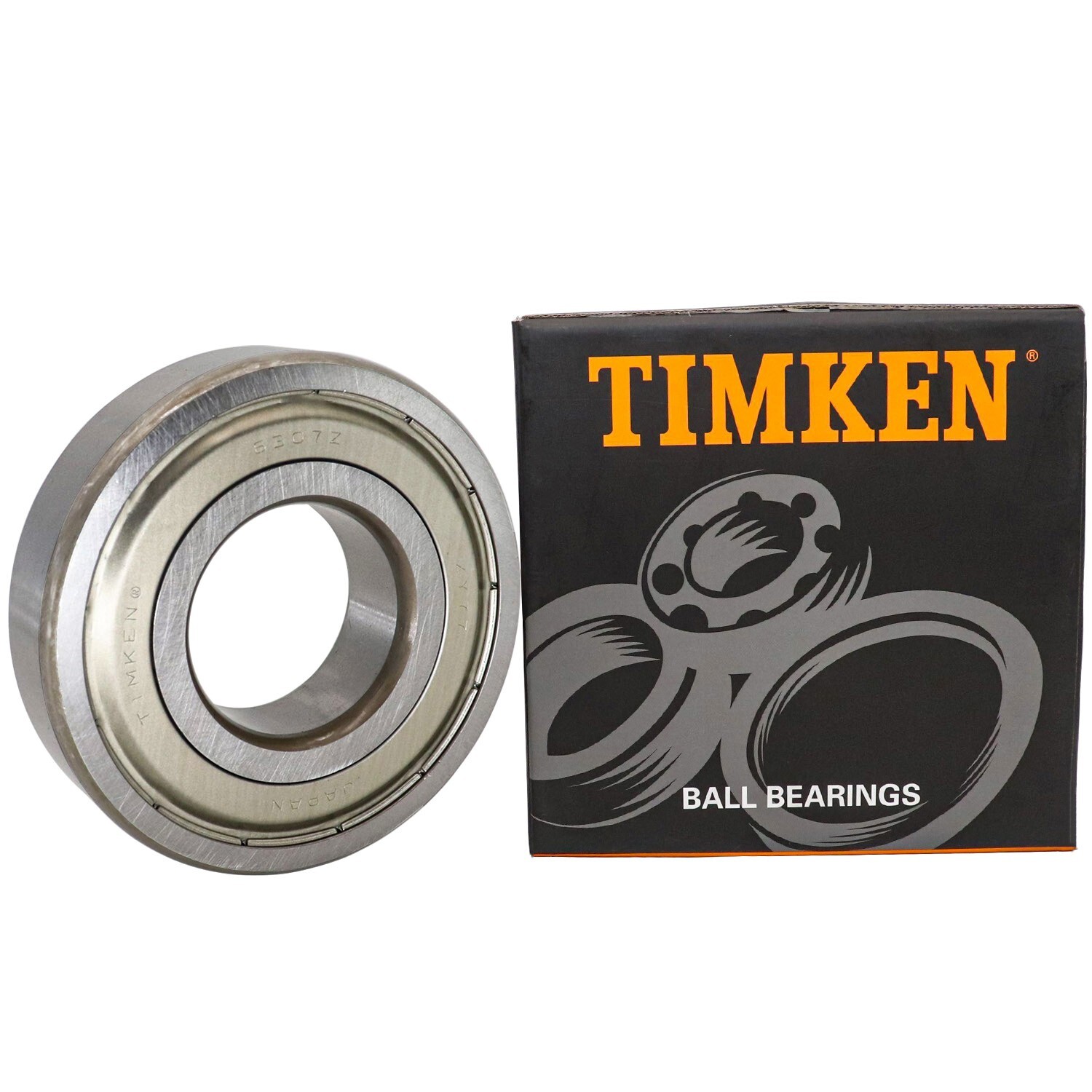TIMKEN 6307-ZZ Japan Ball Bearing 35x80x21mm Metal Sealed 6307ZZ High Quality