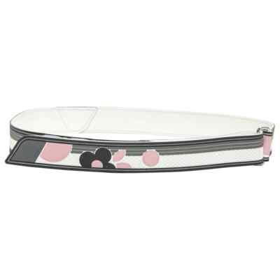 NEW PRADA RUBBER FLORAL MULTICOLOR  BELT 80 CM