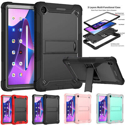 For Lenovo Tab M10 Plus 3rd Gen TB125FU Tablet Heavy Duty Stand Case Hard  Cover
