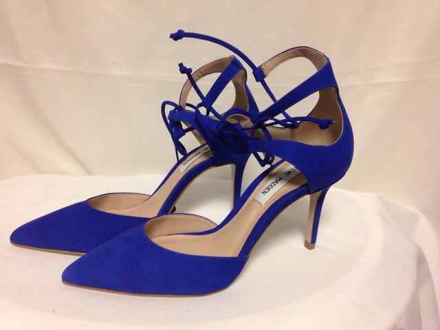 steve madden blue nubuck