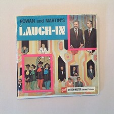 Vtg 1968 Rowan Martin's Laugh-In 21 View-Master Stereo Pictures Packet Sock It