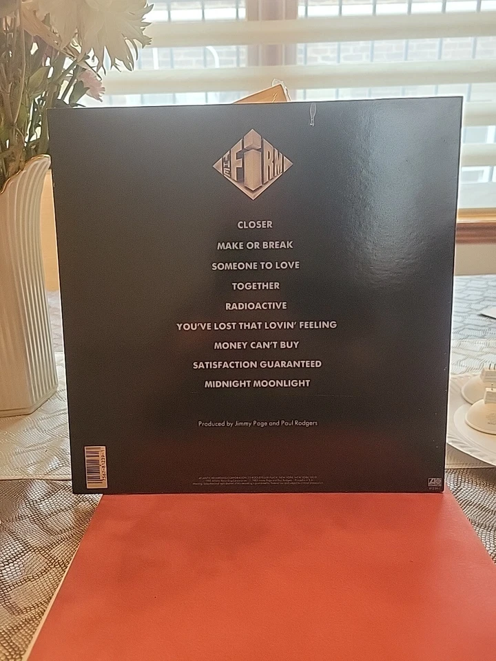 THE FIRM - Self Titled 1985 (JIMMY Page Paul Rodgers) - 12" VINTAGE VINYL  - Image 4 of 4