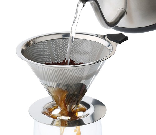 Cilio - Permanent Kaffee Filter Dauerfilter Kaffeebereiter Edelstahl 345070 - Bild 2 von 3