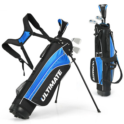 5-teiliges Kinder Golfschläger Set Golfset Standbag Komplettset