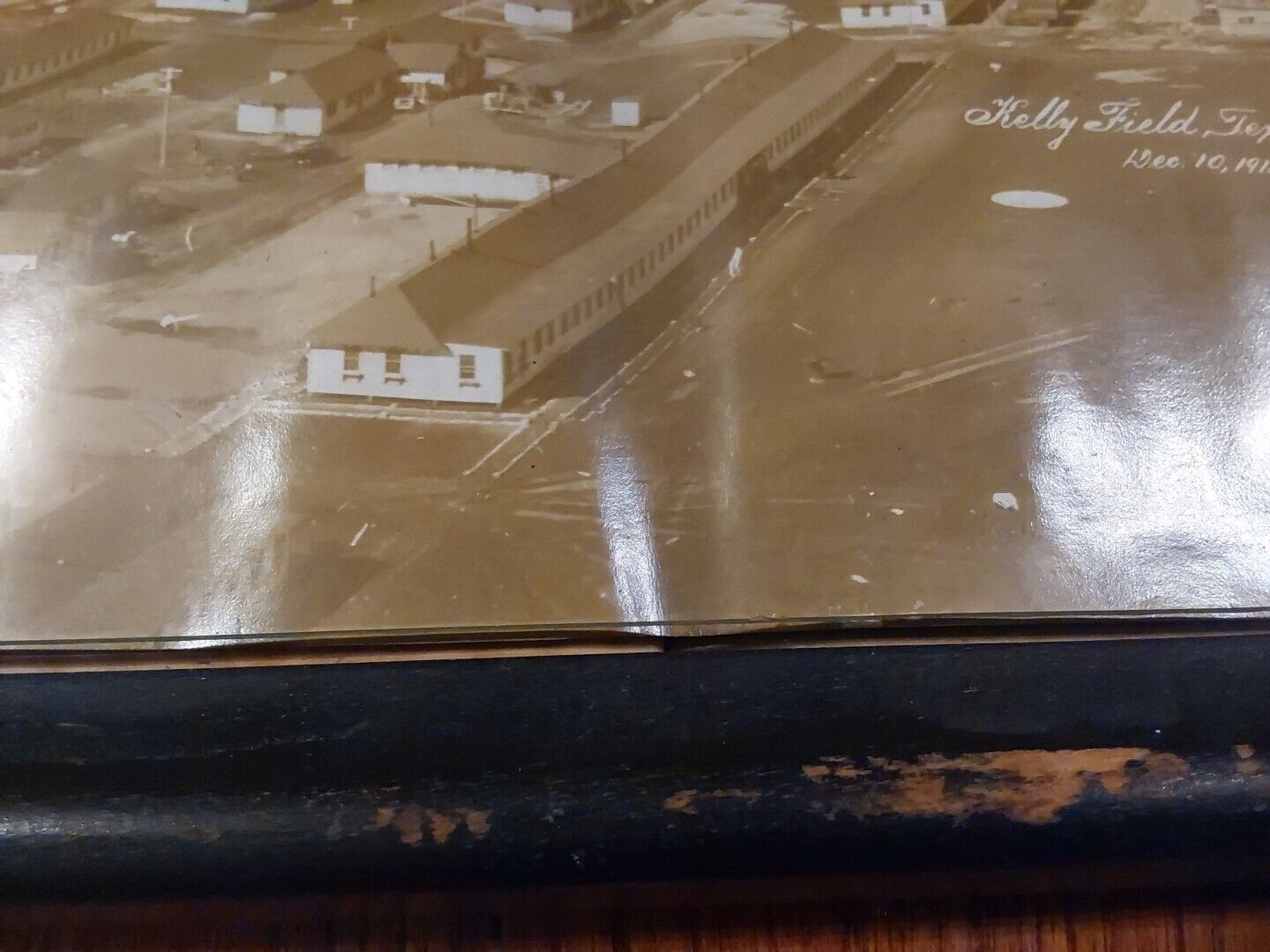 Kelly Field San Antonio Texas TX Dec 10 1918 Panoramic Photo WWI AEF Free Ship