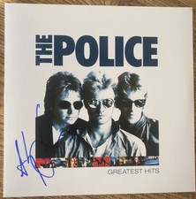 Andy Summers Autographed The Police Greatest Hits Vinyl Album