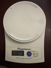 Weight Watchers Scale. White Battery Operated