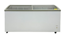 NEW 72 Glass Door Chest Freezer Frozen Food I...