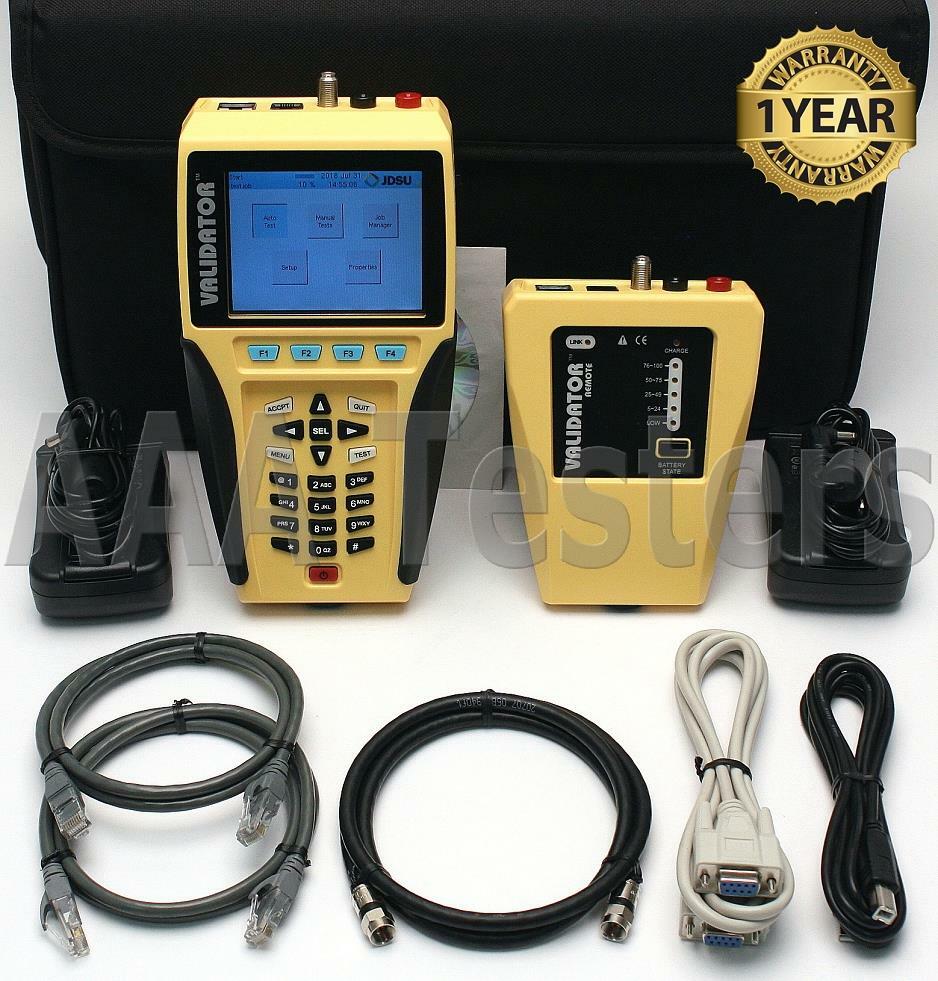 JDSU TestUm Validator NT950 Network LAN Cable Tester NT950