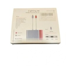 iPhone/iPad to HDMI VGA Audio Adapter Converter Cable iPhone 5 6 6S 7 Plus
