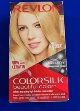 Revlon Colorsilk Permanent Hair Dye Keratin No Ammonia 74 Medium Blonde